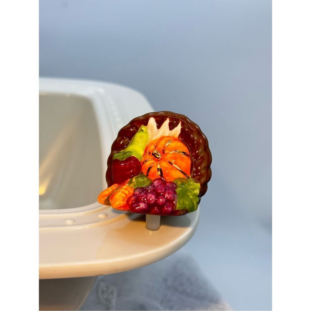 Nora Fleming Mini cornucopia platter charm